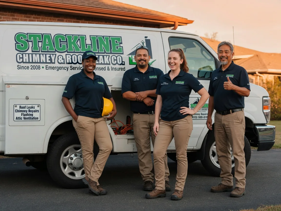 Chimney flashing repair company in San Bruno, CA
